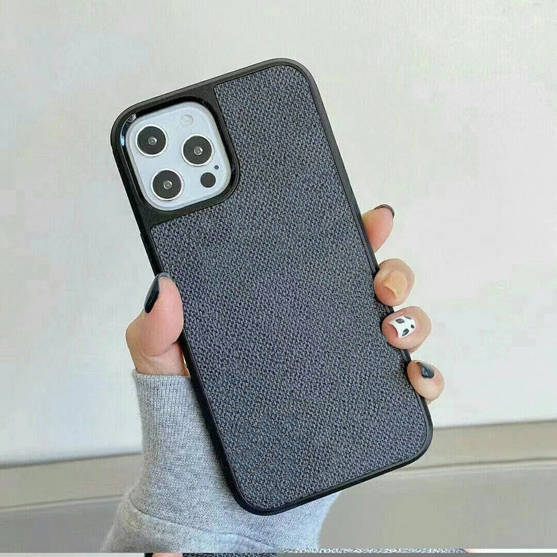 Luxury Leather Designer Phone Case for Apple iPhone 17 16 Pro Max 15 14 Samsung Galaxy S25 S24 Plus S23 Note 20 Ultra Floral Grid Pattern Back Co
