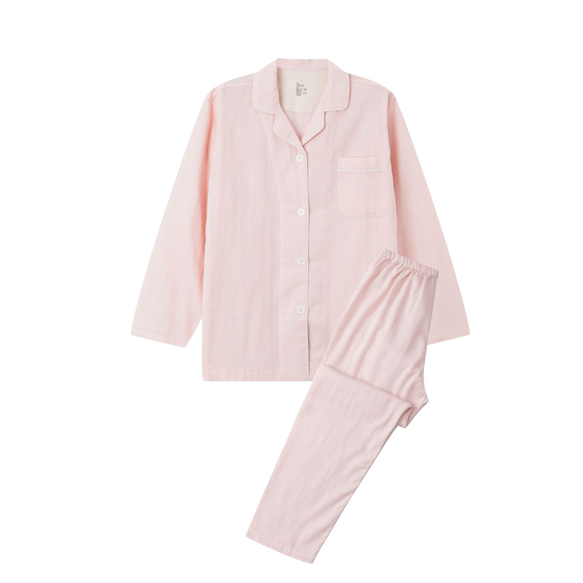 B23Winter new style pajamas for women flannel round neck pullover long sleeve trousers cartoon comfortable warm home