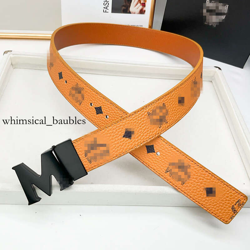 mcmlys belt Mens Belt Designer belt for Men designer Belts woman belt Ceinture luxe Young belts Big Buckle Waistband Cintura gurtel Ceinture m belts