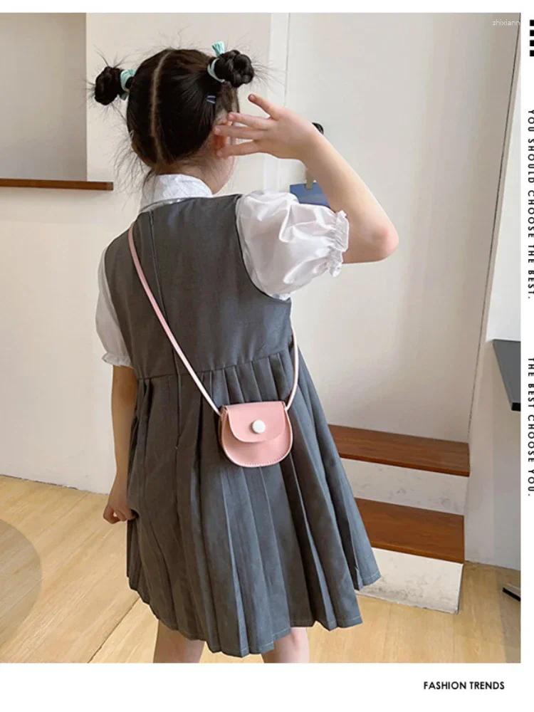 2025 NEW 2025 NEW Drawstring Korean Fashion Coin Purse Children Cute Shoulder Bag Crossbody Western All-In-One Girl Chain Round zhanyishengli