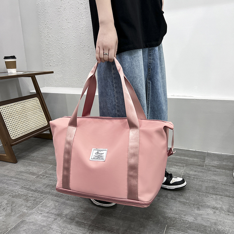 Duffel Bags Travel Bags Travel Handheld Large Capacity Bag Gym Bags Lightweight Business Trip Luggage Bags Sub Oxford Cloth Material Handbag Outdoor P