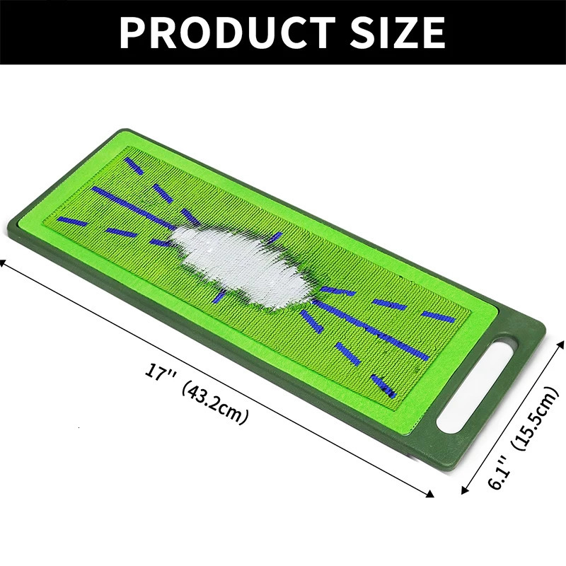 Golf Divot BoardLow Point and Swing Path TrainerGolf Swing Trace PadAnytime AnywhereSee Your Swing Path 1PC 241211