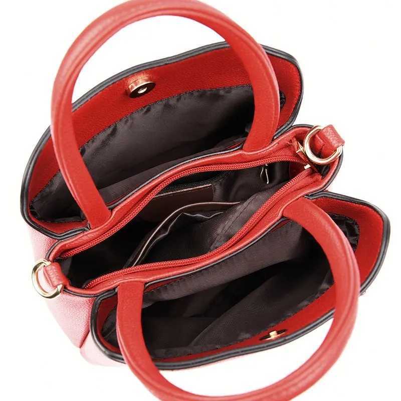 2024 New Advanced Feeling PU Womens Bags Trend Fashion Atmosphere Handbag Classic Versatile Single Shoulder Crossbody BagC241211