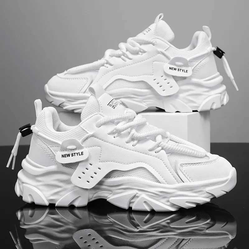 Men Casual Sneakers Summer Breathable Sport Shoes Outdoor Mesh Running Shoes student Thick bott Athletic Jogging Walking Shoes Z250326