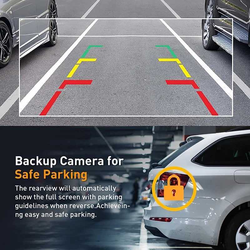 Car dvr 3 Channel Dash Cam for Cars 1080P Car Camera WIFI Video Recorder Front inside Rear View Camera Car dvr Black Box Car Assecories R250529 UX2E