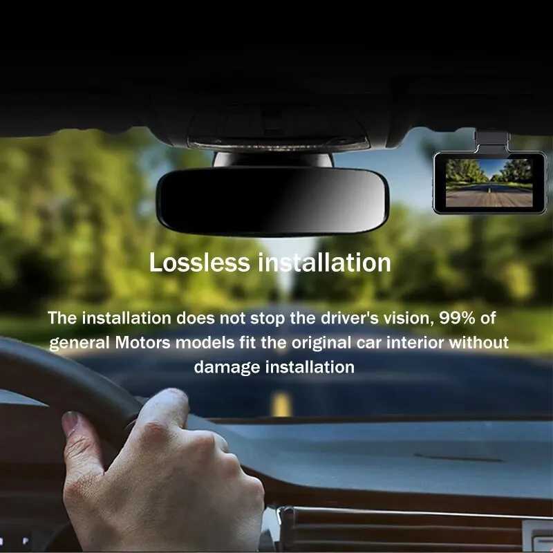 Car DVRs Hd dashcam wireless WiFi connects front and rear dual lens with reverse video car black box car DVR car surveillance camera H250206