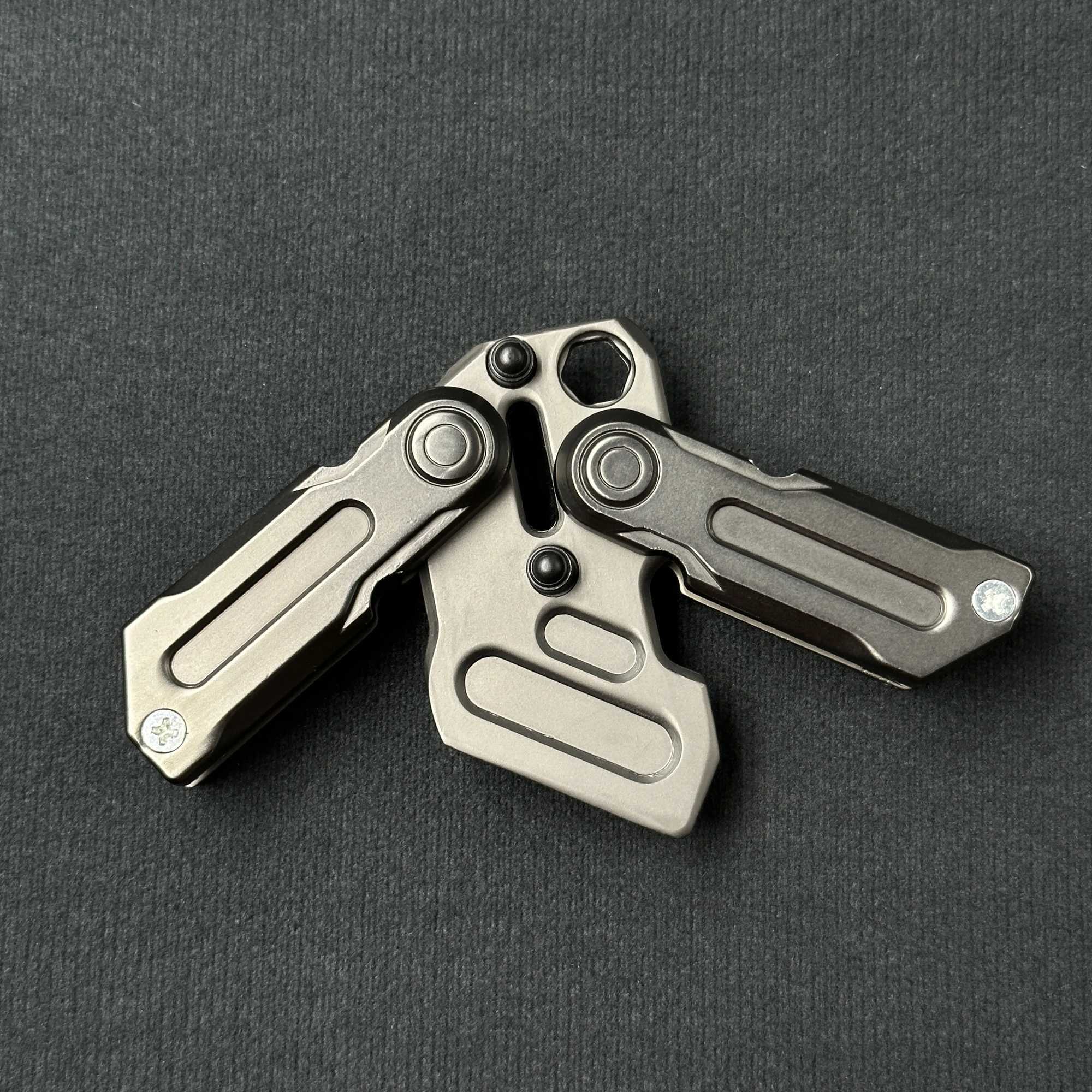 Spinning Top Fidget Slider Compact EDC Bottle Opening Multifunctional Fidget Slider Spinner Stress Relief Toy Gifts H241211