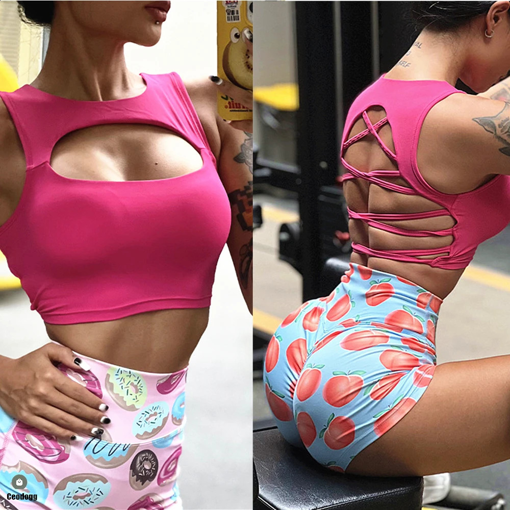 2024 Pad High Impact Nylon Womens Sports Gym Crop Top Womens Training Running Yoga Shirt Fitness Exercise Long Sleeve Tank 241210