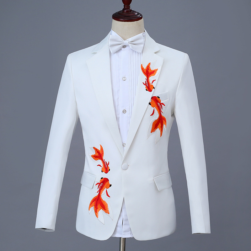 3624 Western jacket middle-aged business casual suit simple high-end
