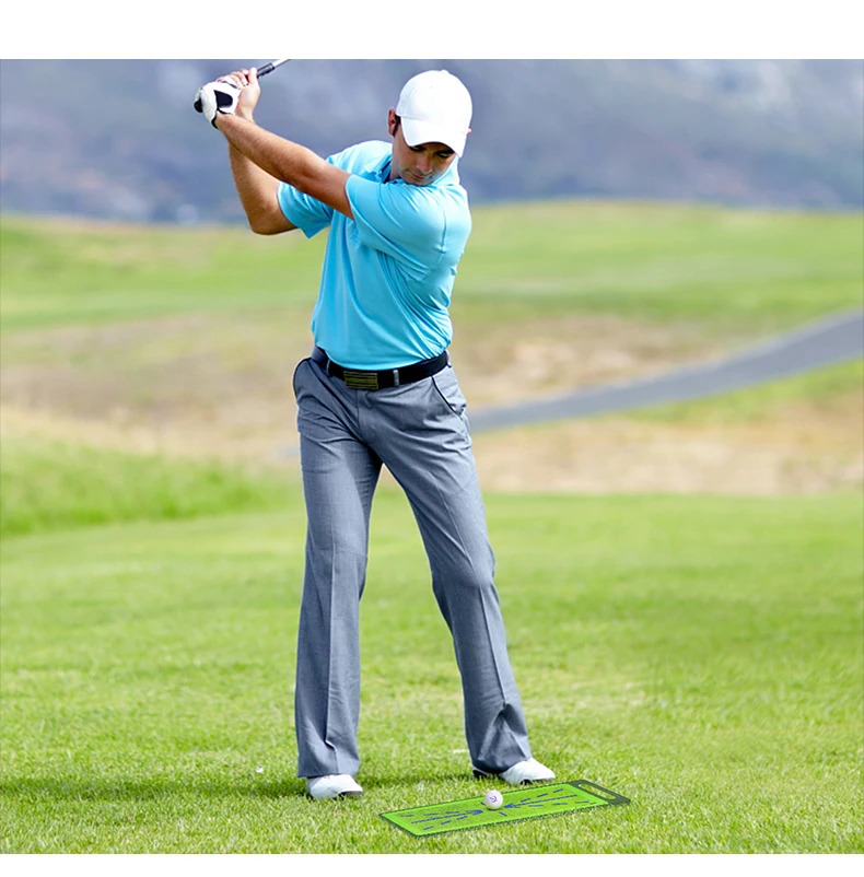 Golf Divot BoardLow Point and Swing Path TrainerGolf Swing Trace PadAnytime AnywhereSee Your Swing Path 1PC 241211