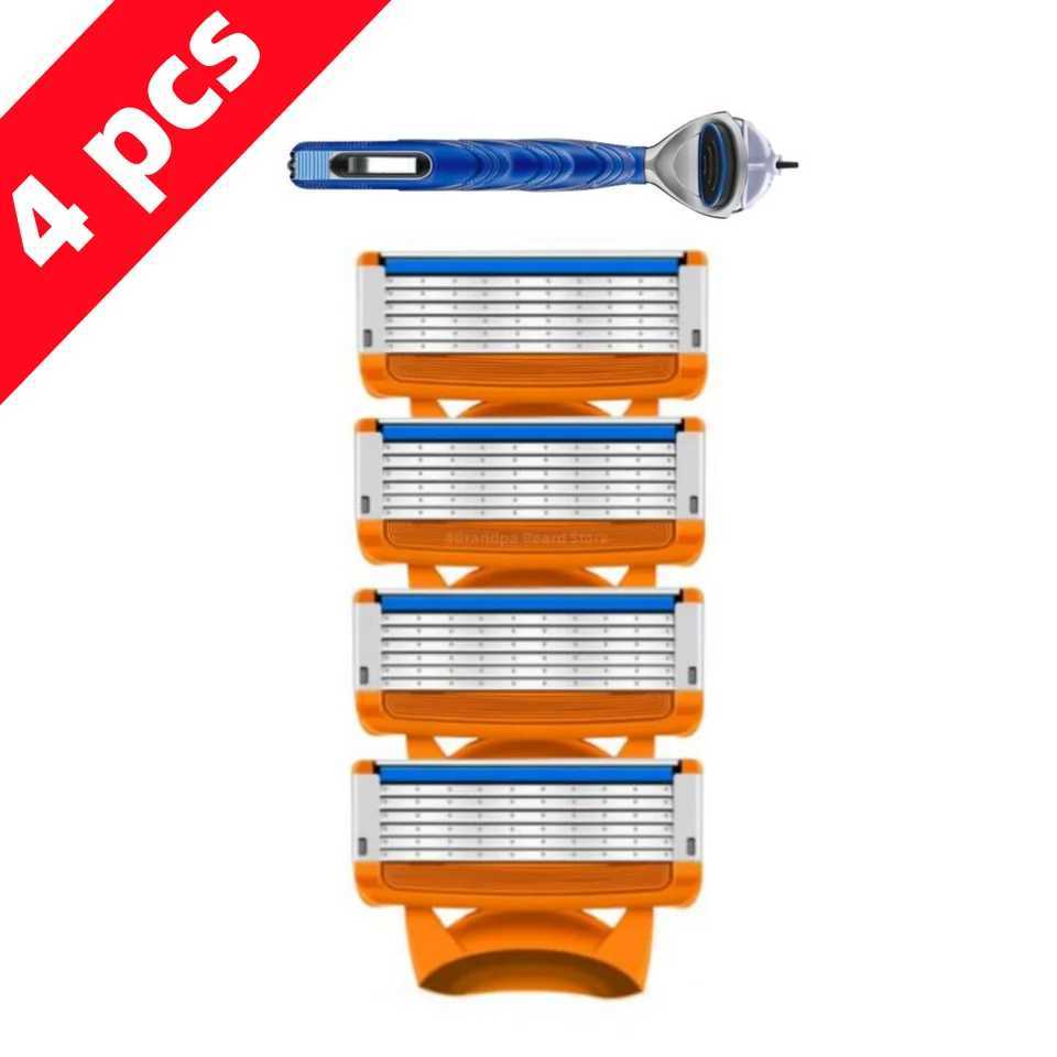 Mens facial razors safety removal manual razors razor blade replacement razor blade boxW241211