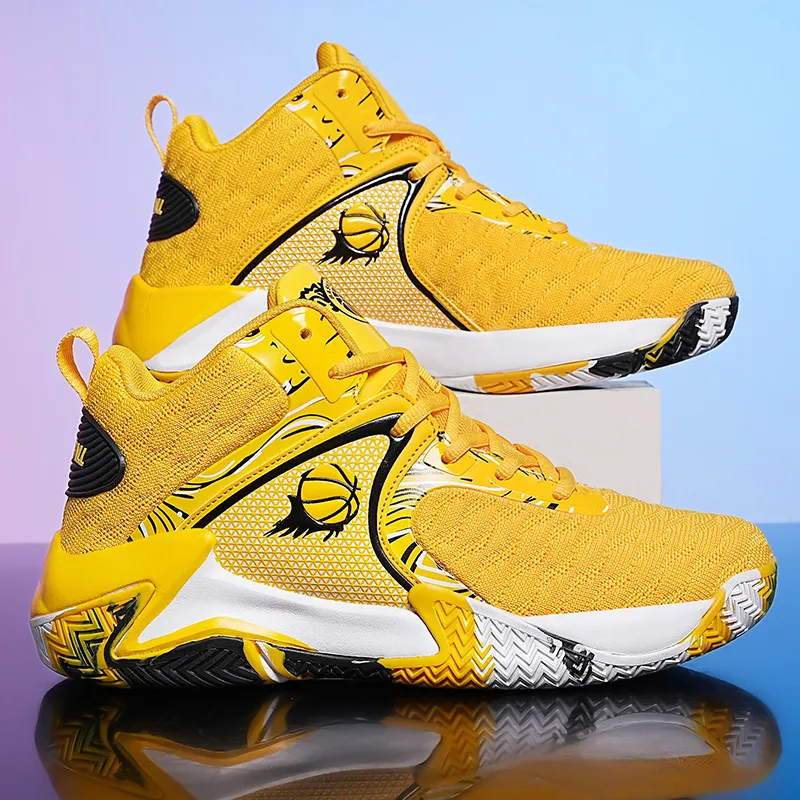 Big size Men Basketball Shoes Breathable Outdoor Sports Shoes Gym Training Basketball Sneakers Men Designer Sneaker Big Size 48 Z 12.11-4