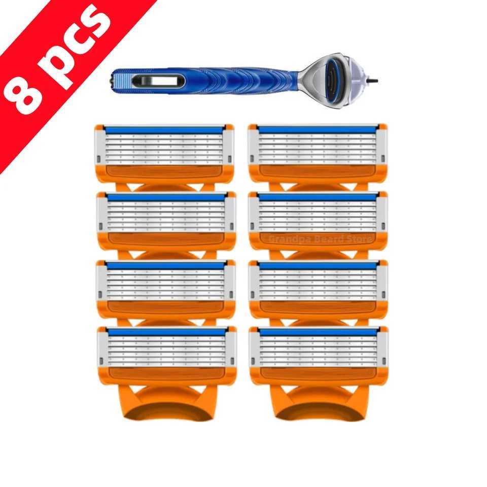 Mens facial razors safety removal manual razors razor blade replacement razor blade boxW241211