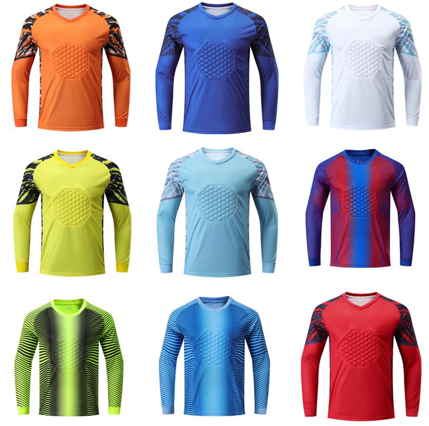 Shop Goalkeeper Jersey GK Goalie Jerseys And Pants Shorts Tops Shirts Apparel Clothing Custom Customized Mysterybox Store dhgate sports wholesale popu