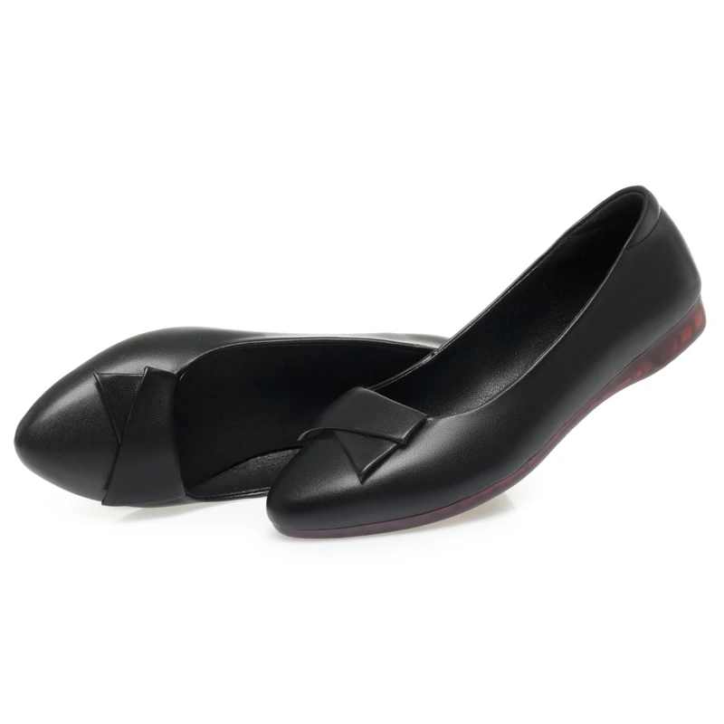 AIYUQI Women's Flat Shoes Spring Non Slip Mom Shoes Women Casual Flat Large Size Women's Shoes