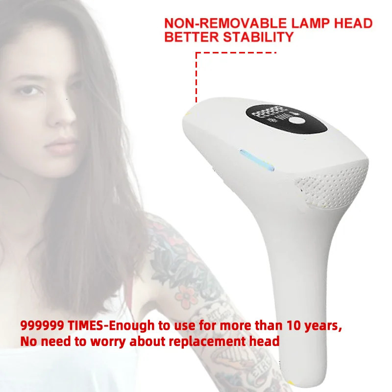 Women Laser Hair Removal IPL Epilator Female Pulsed Light Electric Depilatory Device For Facial Body Bikini 241211