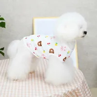 Comfortable Pet Cotton Vests - Perfect Fit for Dogs During Warm Seasons HF37