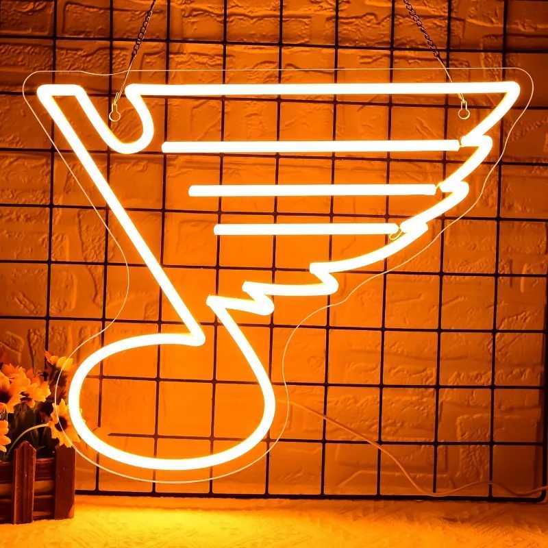 XM hockey neon lights are used for wall decoration hockey LED neon lights mens caves clubs bedrooms parties bars mens gifts boys fans X241210