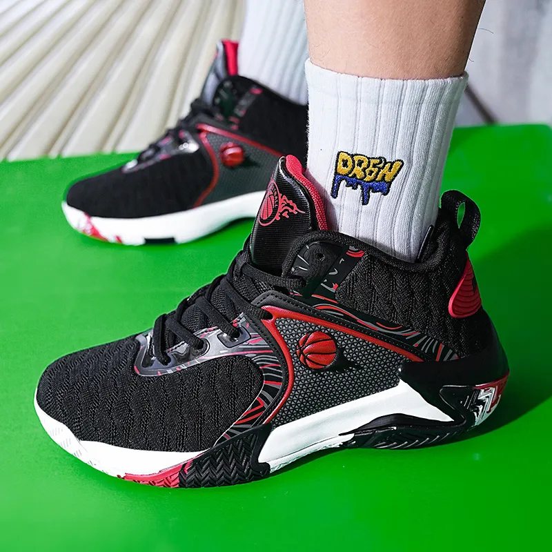 Big size Men Basketball Shoes Breathable Outdoor Sports Shoes Gym Training Basketball Sneakers Men Designer Sneaker Big Size 48 Z 12.11-4