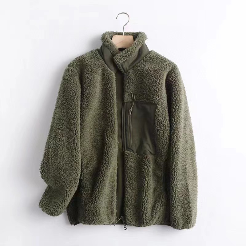 Womens Jackets Autumn and Winter Men womens Windproof Polar Fleece Jacket Warm Coat 231018