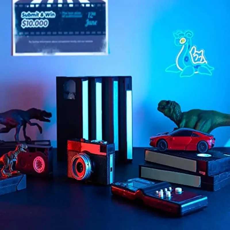 Interesting Anime LED Neon Sign Cartoon Game Neon Light Bedroom Dimmable Neon Wall Light Game Room Halloween Birthday Party Decoration X241210