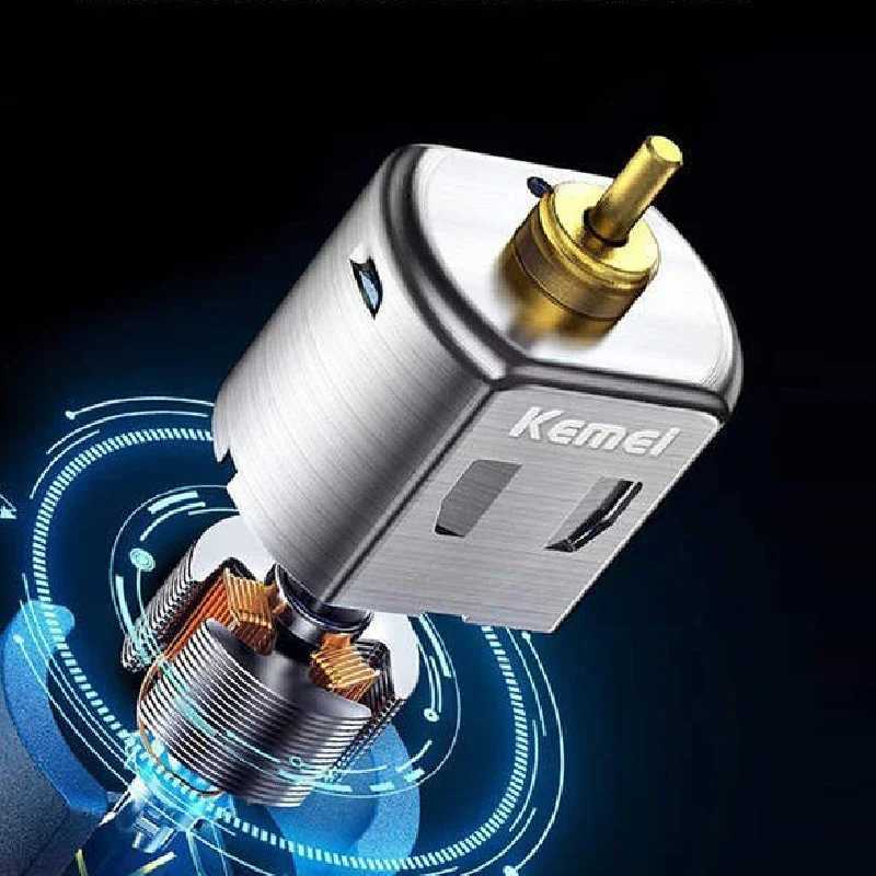 Kemei 2299 Professional Electric Barber Electric Trimmer Professional Hair Male Beard Cutting Machine Finish W241212