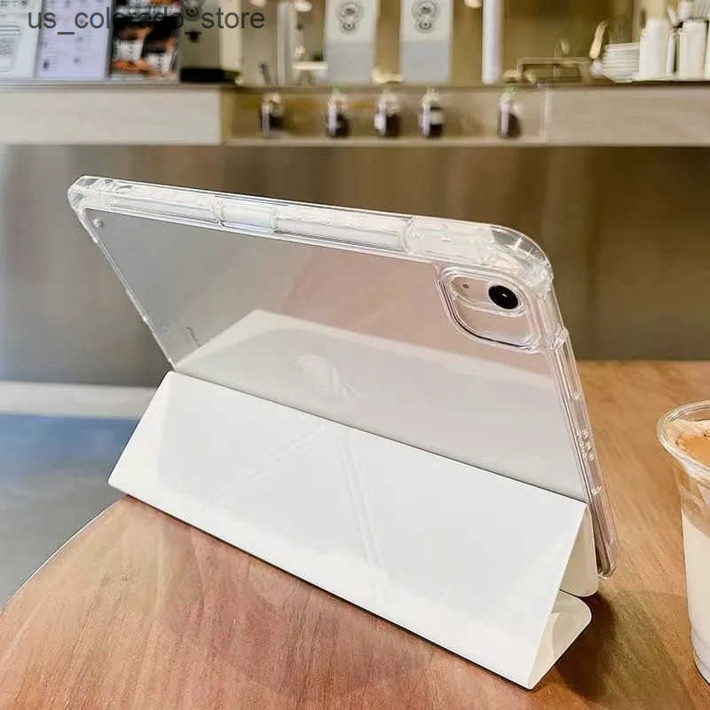 Tablet PC Cases Bags For iPad Air 5 2024 Air 6 11 iPad Pro 11 12.9 13 10 Gen 10.5 10.2 9th 8th 6th 5th 9.7 inch Mini 7 6 Smart Case with Pen Holder L2