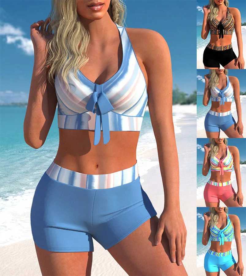 Womens Seaside Swimsuit Summer Sing It Swimsuit Sexy Swimsuit Two Piece Bikini Set Swimsuit Womens S-5XLXJ241212