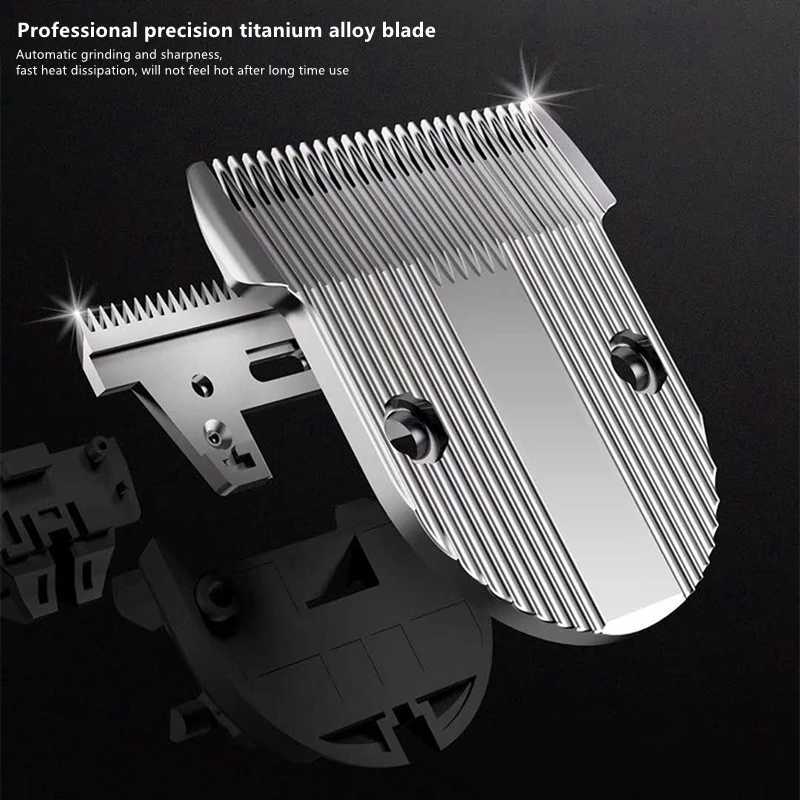 Professional 15 Motor Speed Adjust Hair Trimmer For Men Electric Beard Hair Clipper Rechargeable Hair Cutting Machine barber W241212
