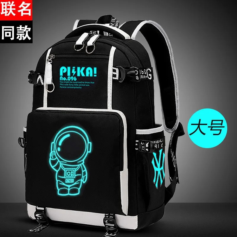 Waterproof luminous childrens backpack childrens school bag boys orthodontic school backpack elementary school backpack Mochila 241211