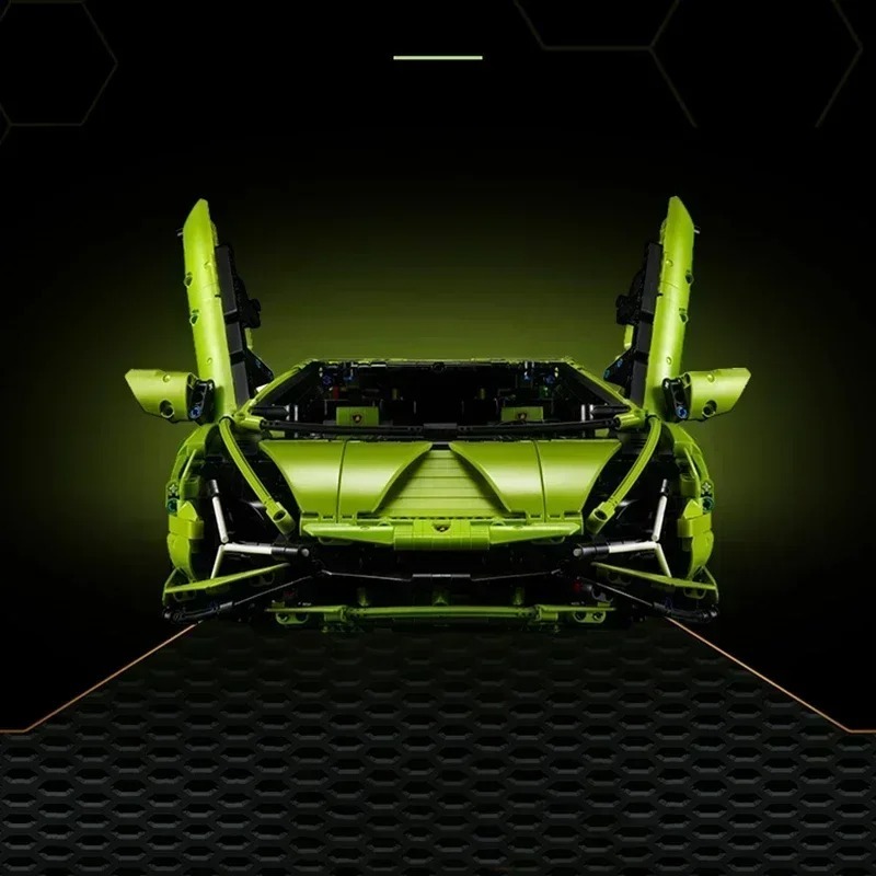 Building Blocks Cpatible With Moc 42115 Brick Models Adt Sports Car Toys Boys Birthday Gifts C251203