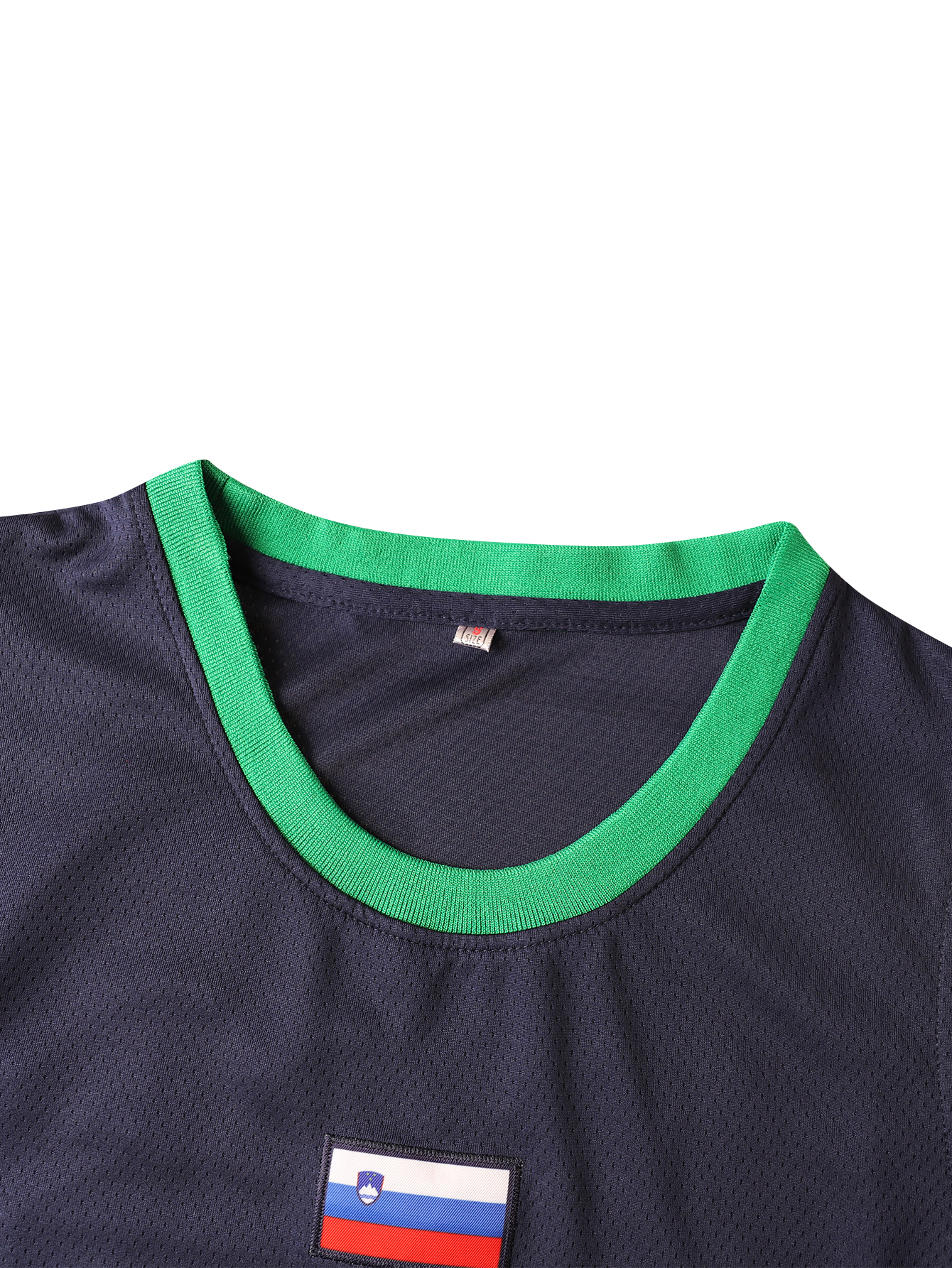 In stock 77 Doncic Basketball Jersey Christmas Gift 100% Stitched Fast Shipping Grey Embroidered Letter Number Design