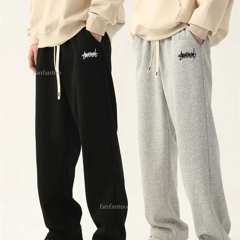 Mens jogging pants baggy pants neutral breathable baggy outdoor pants fashion n jogging pants sweatpants 240822