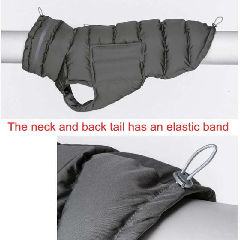 Dog Clothes Windproof Waterproof Thick Pet Down Jacket winter warm clothes For Chihuahua French Bulldog Outfits Large Dog Parka 241212