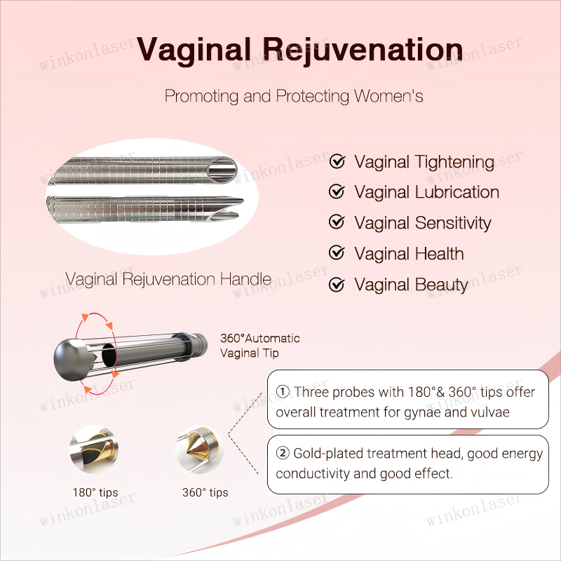 70W CO2 Fractional RF laser face resurfacing machine skin rejuvenation vaginal tightening 3IN1 beauty equipment