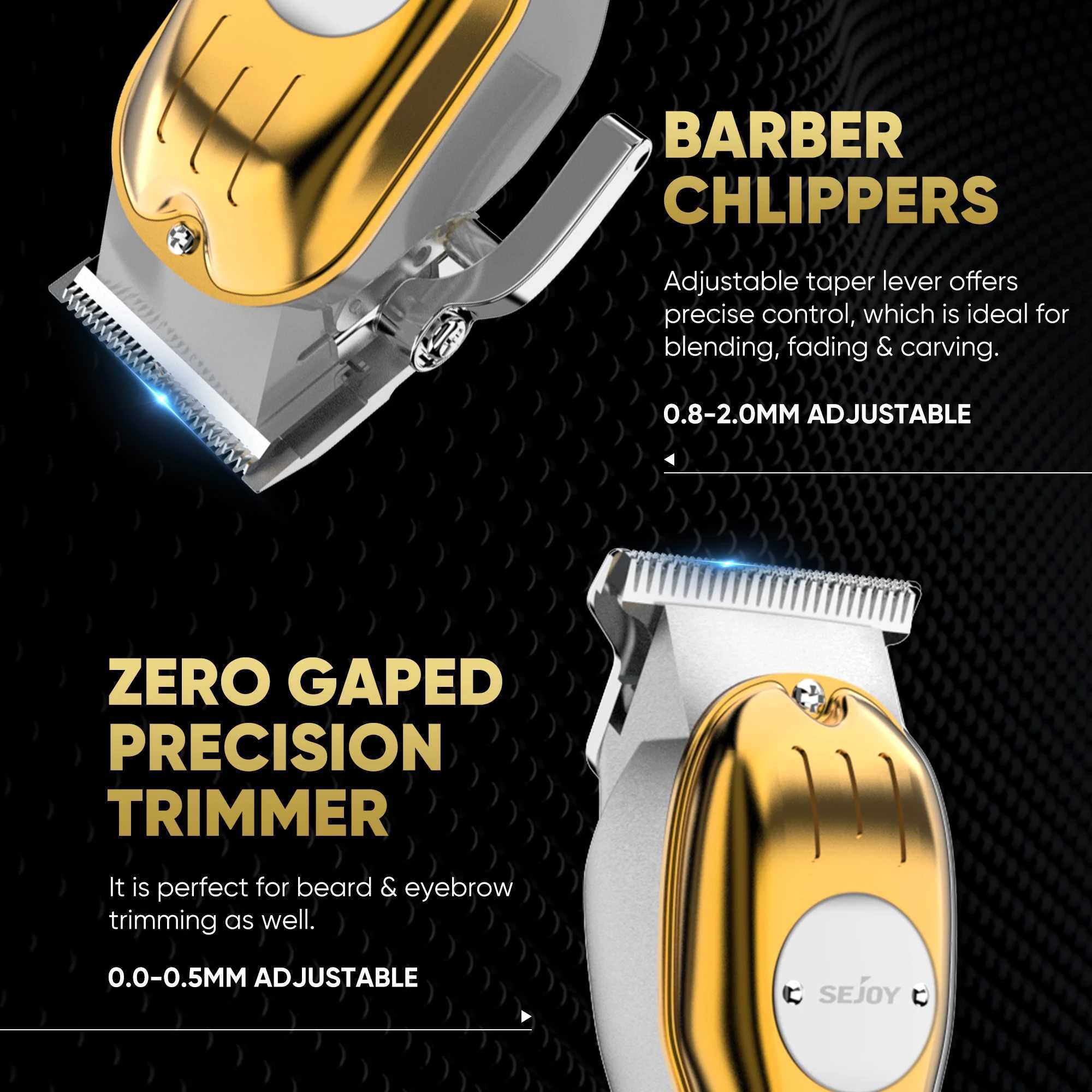 Sejoy Professional Electric Hair Clipper Trimmer Set Mens Charging Cordless Hair Clipper LFQ-MASTERPRO W241212
