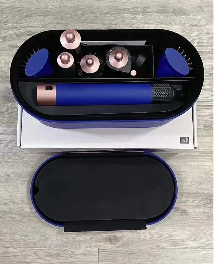 High Quality Multi-function Curler Professional Care Salon Hair Dryer Automatic Curling Iron Gift Box free shipping