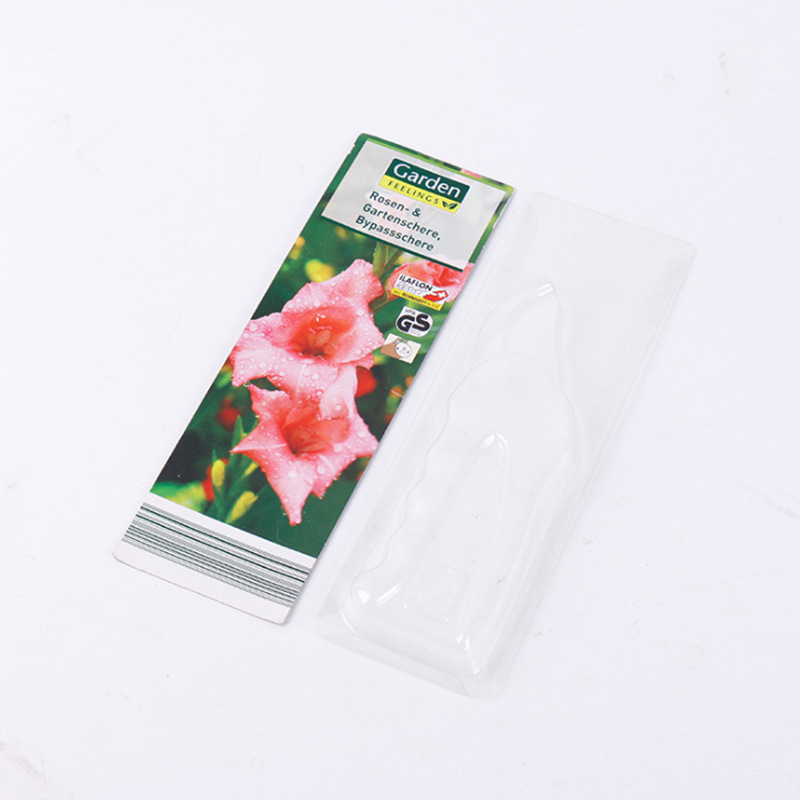 PVC blister packaging blister insert card blister card liner folded double blister transparent custom cover plastic box PET