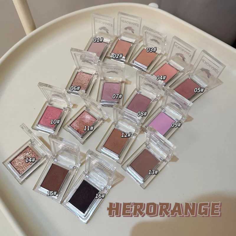 Mini Matte eye shadow Peach Pink B Nude Brown Facial Contour Waterproof Lasting Shiny Matte eye shadow MakeupW241212