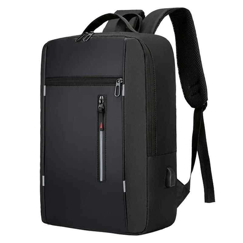 Waterproof Business Backpack Men USB School Backpacks 15.6 Inch Laptop Backpack Large Capacity Bagpacks for Men Back Pack Bags Z241212