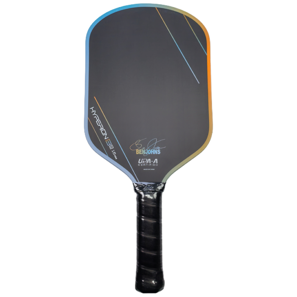 Hyperion 3S Chroma Pickleball Paddle Ben Johns T700 Carbon Fiber Thermoformed Unibody 16mm Gen 3 Propulsion Core For Professional