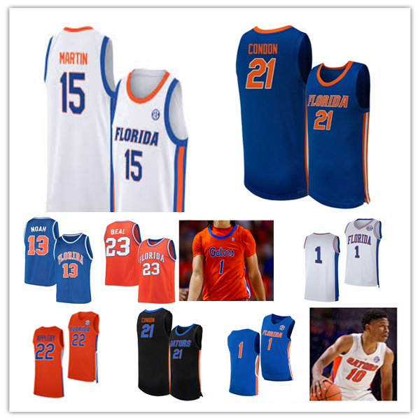 Florida College Basketball Jersey Walter Clayton Jr Alijah Martin Alex Condon Will Richard Denzel Aberdeen Thomas Haugh Sam Alexis Rueben Chinyelu 4XL