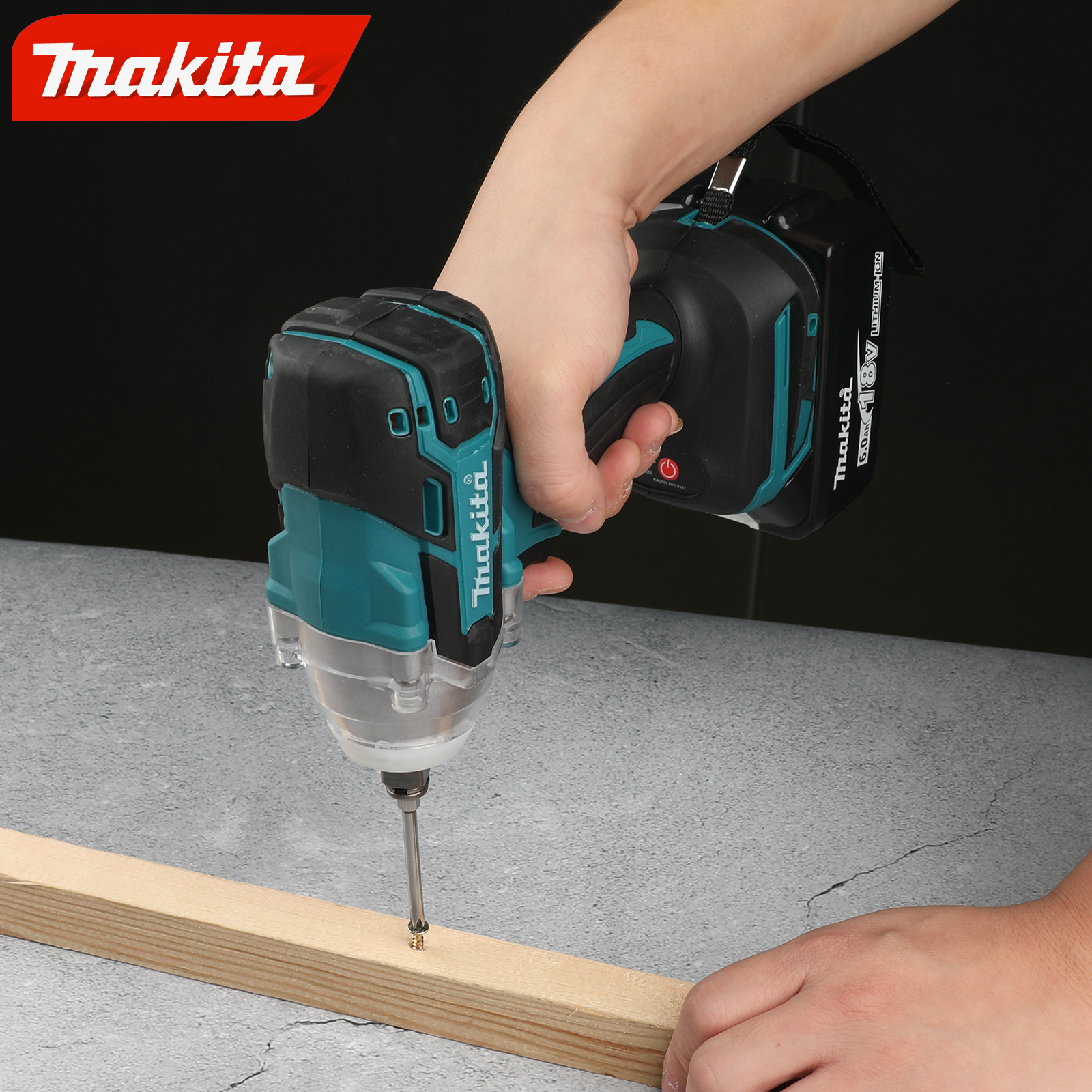 Makita DTW285 520Nm Brushless Impact Wrench - Cordless Electric Wrench for 18V Batteries