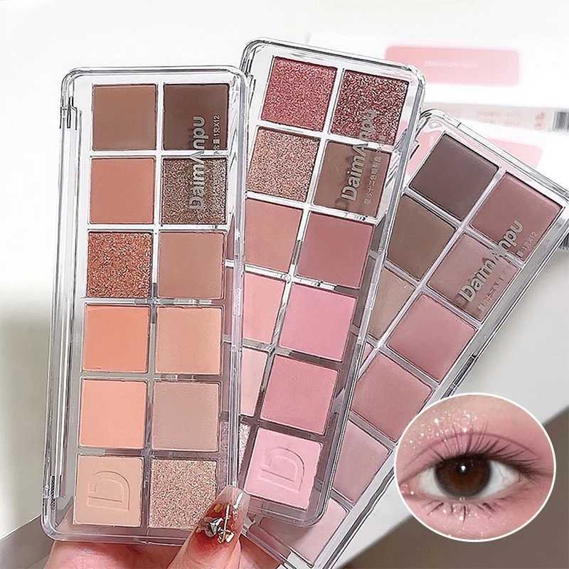 12-Color Eyeshadow Palette - Velvety Smooth Long-Wearing Matte Shades for Everyday WearW241212