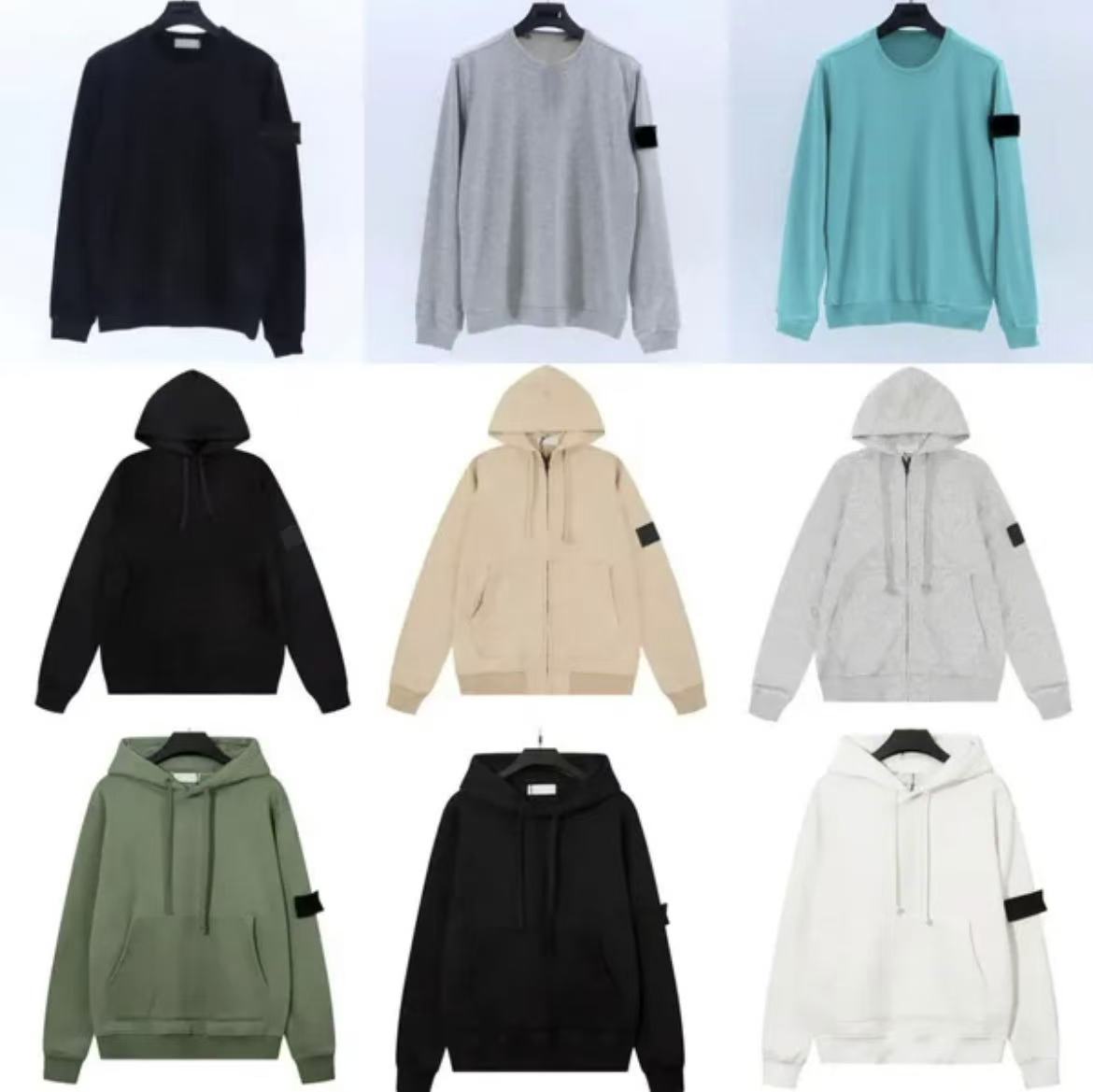 Designer Mens jumper badge stones sweatshirt hoodie men cargo pants pull Pullover tracksuit Autumn Hoodies Womens Long Sleeve Sweater islands compass 