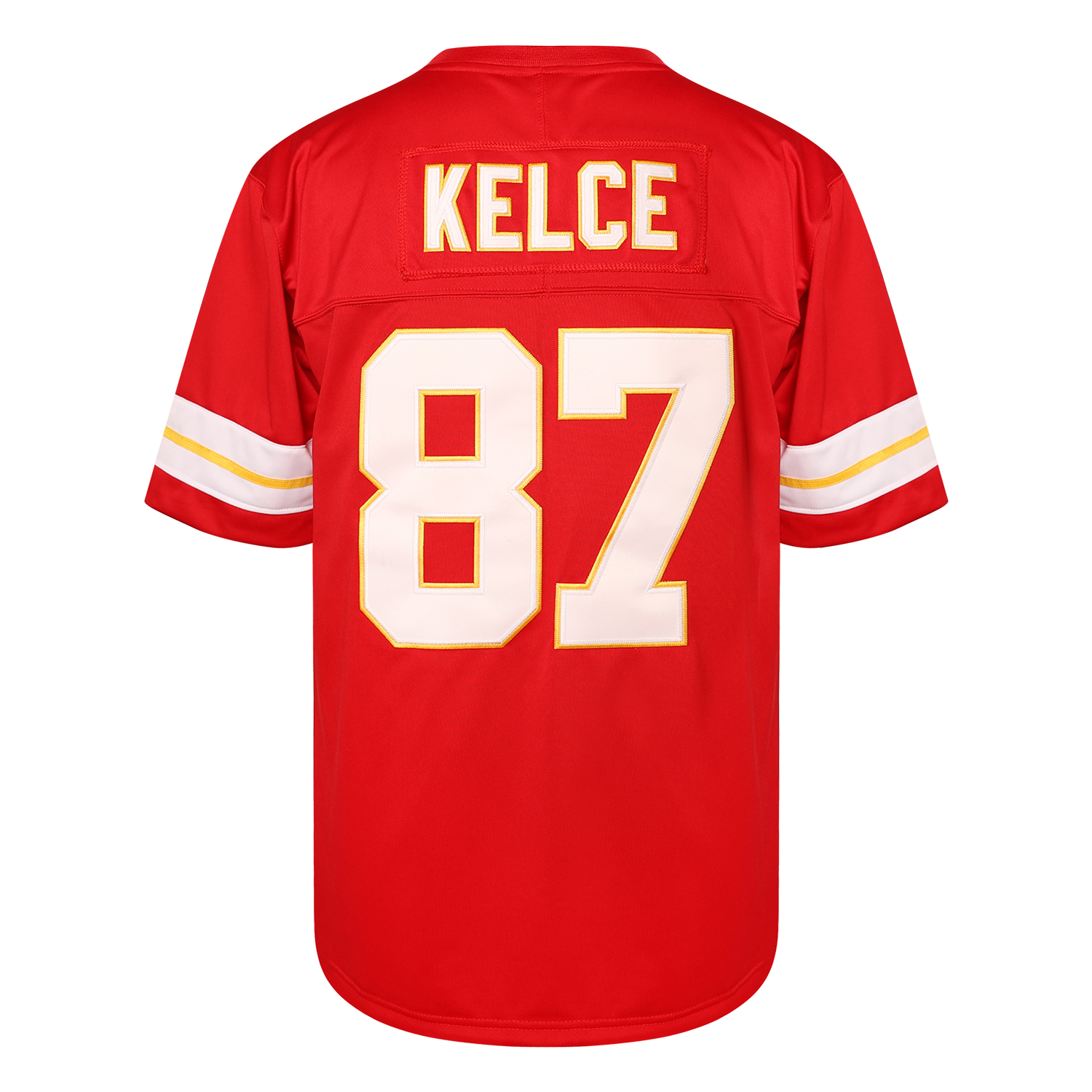 Personalized Custom 2025 Football Jersey Patrick Mahomes Travis Kelce Chris Jones Isiah Pacheco Nick Bolton Creed Humphrey Derrick Thomas Embroidered
