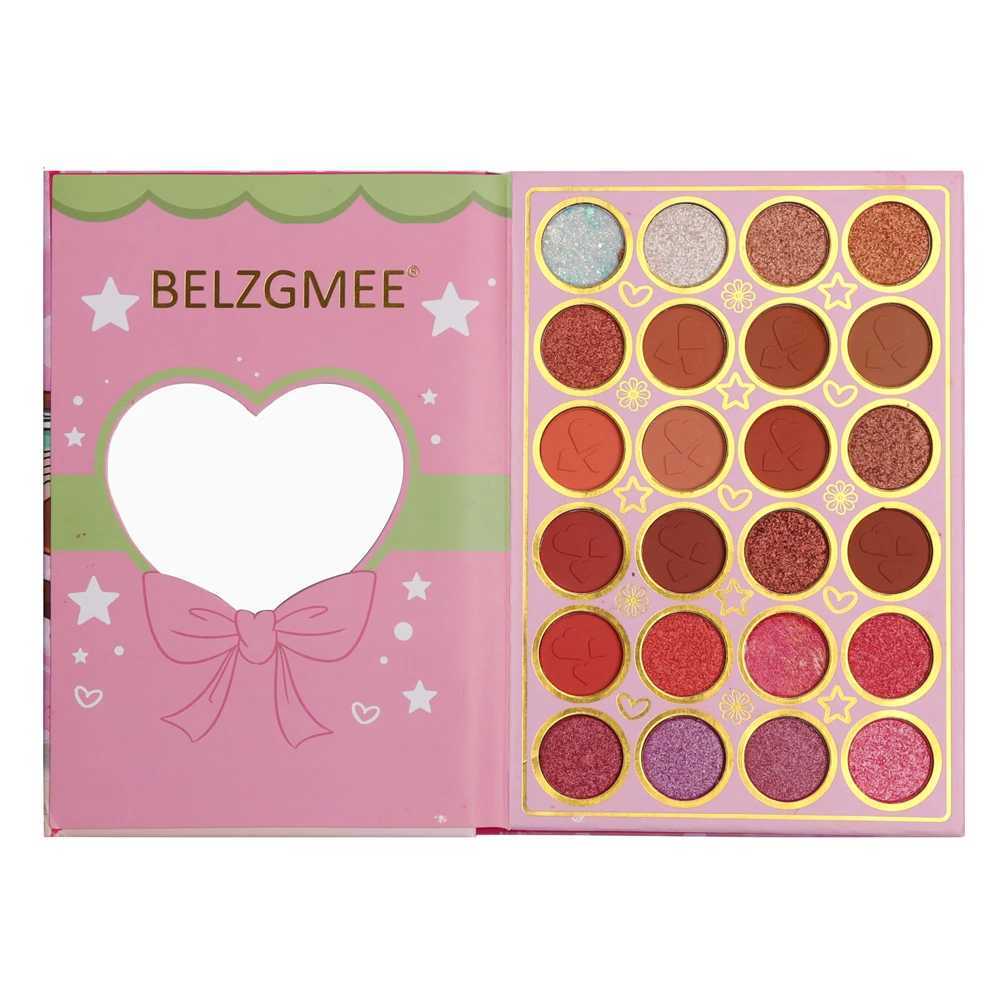 BELZGMEE 78 Color Fashion eye shadow Palette Flash Ber eye shadow Professional eye shadow MakeupW241212