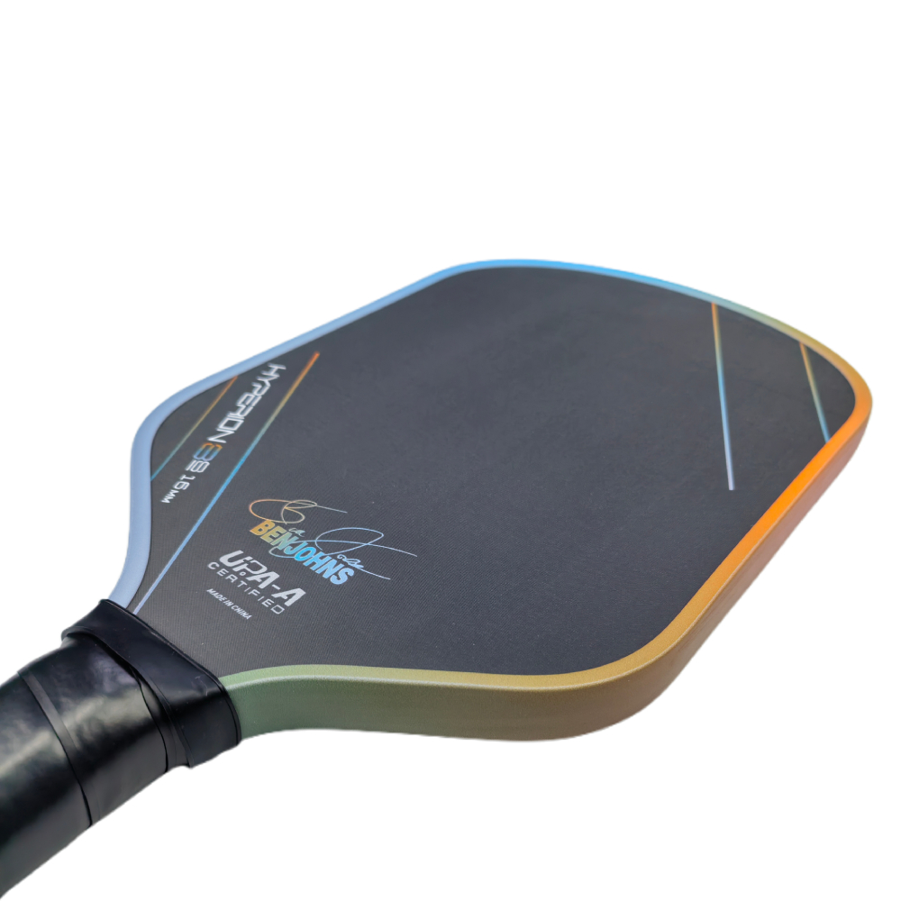 Hyperion 3S Chroma Pickleball Paddle Ben Johns T700 Carbon Fiber Thermoformed Unibody 16mm Gen 3 Propulsion Core For Professional
