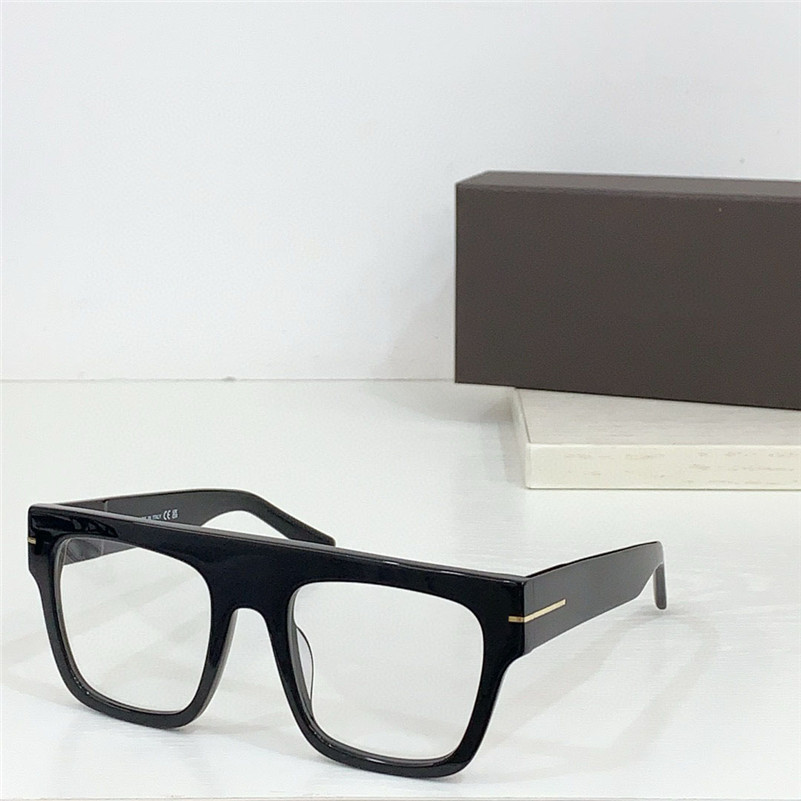 New fashion design big square optical glasses 0847 classic acetate plank frame daily simple style versatile shape eyewear can be prescription clear lens