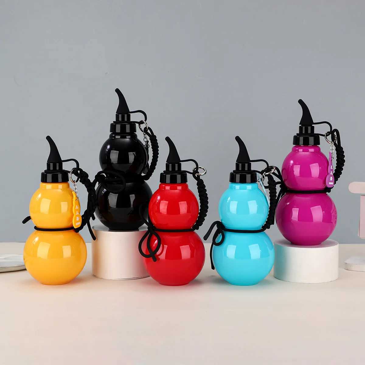 800ml Tritan plastic cup with belt single-layer new sports gout cup creative large capacity water cup Y241211